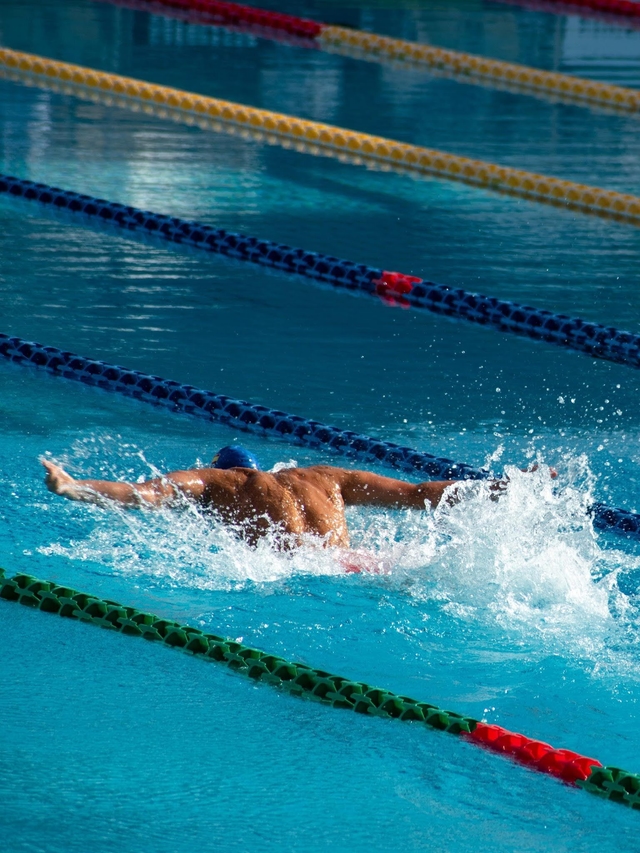 swimming